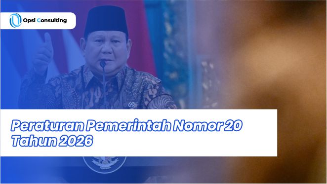 Peraturan Pemerintah Nomor 20 tahun 2026